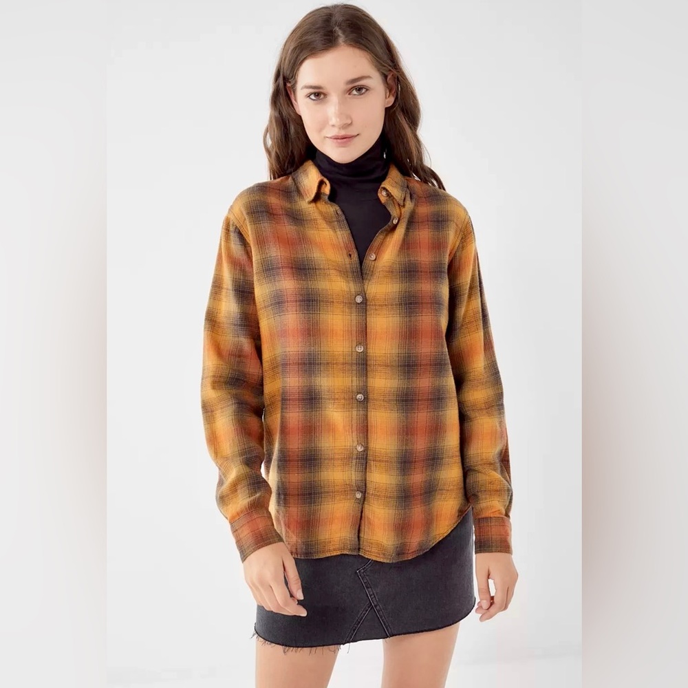 Urban Outfitters Eli Perfect Button Down Shirt Flannel